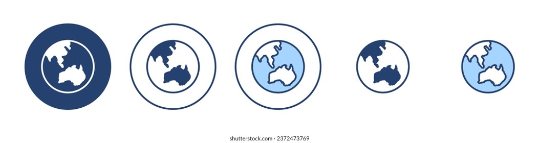 World map vector. Worldmap sign and symbol. Globe icon