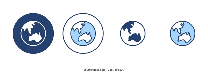 World map vector. Worldmap sign and symbol. Globe icon