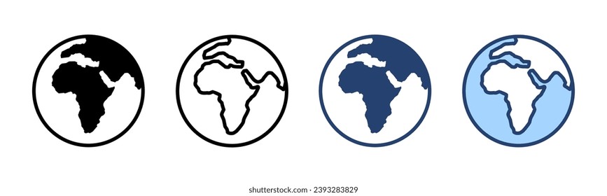 World map vector. Worldmap sign and symbol. Globe icon