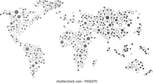 world map vector.traced map: http://www.lib.utexas.edu/maps/world_maps/world_pol02.jpg copyright state.: http://www.lib.utexas.edu/maps/faq.html#3.html