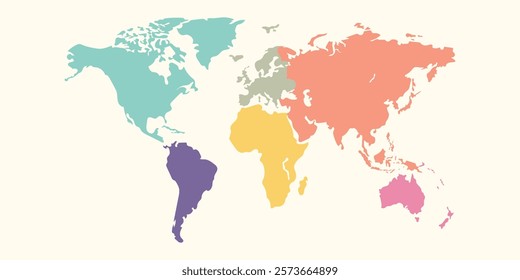 World Map, Very high resolution world map, isolated on white background. Infographic, Flat Earth, Globe similar world map icon. annual report, Travel worldwide, map silhouette.