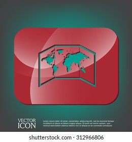 World map-countries icon