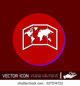 World map-countries icon
