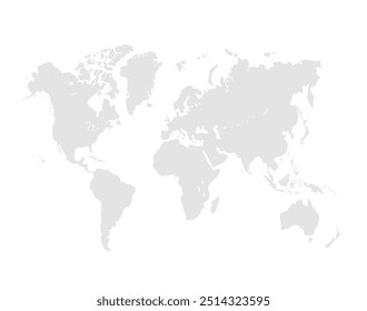 World Map.isolated on white background. Infographic, Flat Earth, Globe similar worldmap icon. annual report, Travel worldwide.