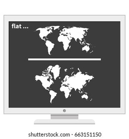 World maps icon.
