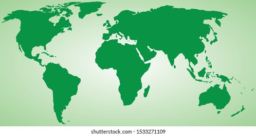 World Maps vector icon. continent of the planet