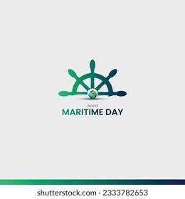 World Maritime Day. maritime day concept vector illustration.