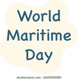 World Maritime Day Elements, Ocean elements