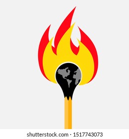 The world is melting from global warming