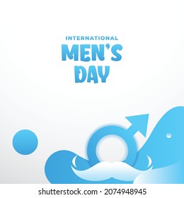 World Men Day Design Background For Greeting Moment