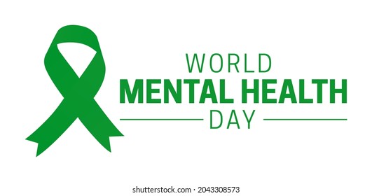 World Mental Health Awareness Month Logo Icon Isolated