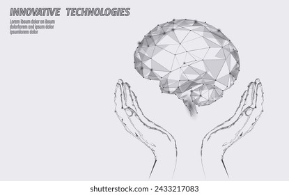 Semana Mundial de Concientización sobre la Salud Mental. Apoyo del estado de ánimo terapia medicamentosa atención médica. Corrección de la depresión de equilibrio. Psicología trastorno cerebro polígono medicina ciencia banner vector ilustración