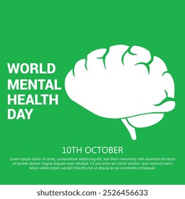Dia Mundial da Saúde Mental 10 de outubro Verde 