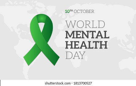 World Mental Health Day Background Illustration Banner - Shutterstock ID 1813700527