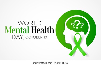 World Mental Health day is observed every year on October 10, A mental illness is a health problem that significantly affects how a person feels, thinks, behaves, and interacts with other people. - Shutterstock ID 2023541762