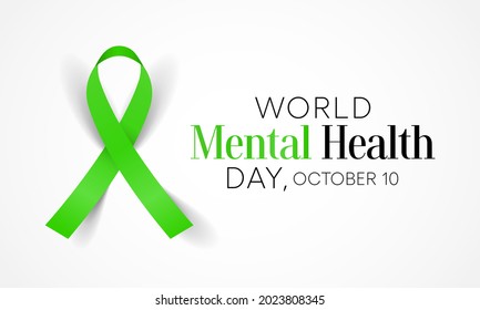 World Mental Health Day Observed Every Stock Vector (Royalty Free ...