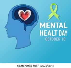 El Día Mundial de la Salud Mental se celebra cada año el 10 de octubre. Una enfermedad mental es un problema de salud que afecta significativamente a cómo se siente, piensa, beha