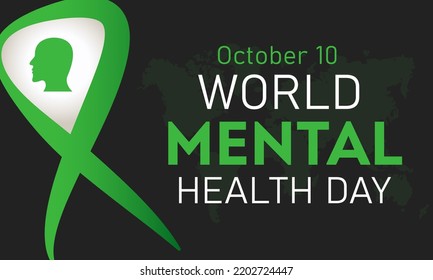 World Mental Health Day October 10 Stock Vector (Royalty Free ...