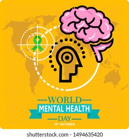 World Mental Health Day, poster