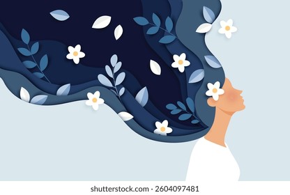 World Mental Health Day Vector Illustration on October 10 featuring Mental Health Awareness.