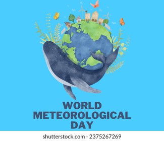 World Meteorological Day illustration design