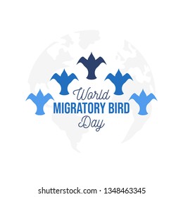 World Migratory Bird Day Illustration