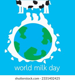 World Milk Day falls on June 1 of every year to highlight the importance of drinking milk. Therefore, encourage everyone to drink a lot of milk.