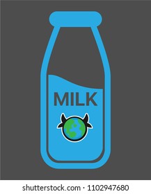 World milk day. Glass of milk. Vector illustration,creative vector abstract for article with nice and creative in background.
