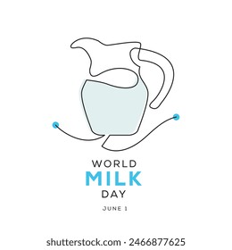World Milk Day, held on 1 June.