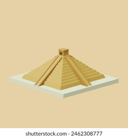 World miracle concept. Realistic 3d object cartoon style.