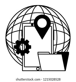 world mobile folder location social media