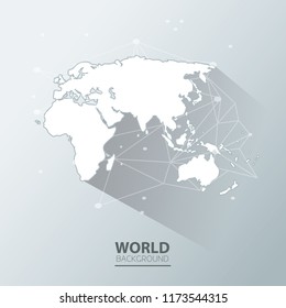 World modern background