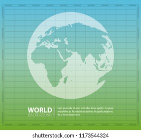World modern background