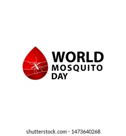 World Mosquito Day Celebration Vector Template Design Illustration