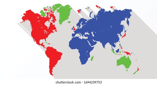 World Most Expensive RGB Using World Map Creation