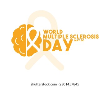 World Multiple Sclerosis Day. May 30. Eps 10.