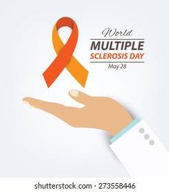 World Multiple Sclerosis Day. Vector illustration.
