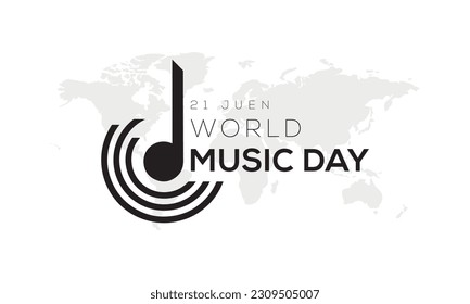 world music day logo vector, world music day campaign logo, world music day background