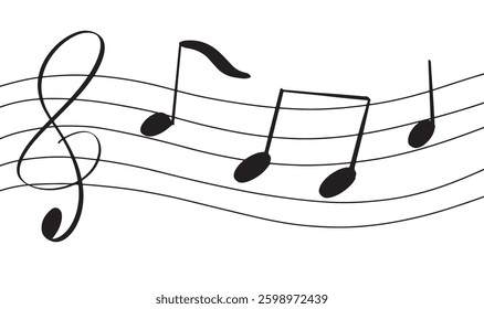 World music day note audio entertainment melody international jazz sound entertainment guitar abstract world music day june month 2025 2026 year party musical song symbol global performance music day 