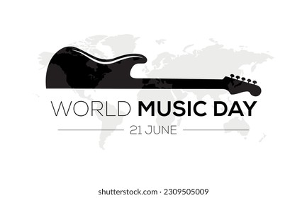 world music day vector, music holiday, world music day banner background, world music day