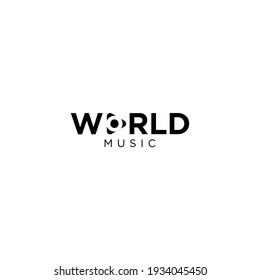 Logo de World Music
vector de icono de música