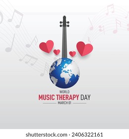 World Music Therapy Day. World Music Day.