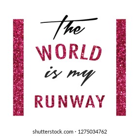The world is my slogan