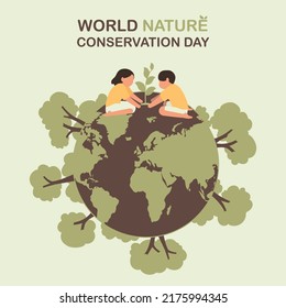 World Nature Conservation Day poster