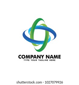 World Network Elegant Simple Logo