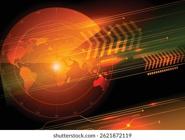 world network, future, space, galaxy, planet, computer, artificial intelligence, connecting people to all corners of the world