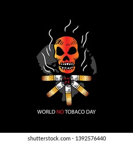 World no tobacco day concept 