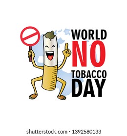 World no tobacco day concept 