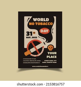 World No Tobacco Day Flyer 