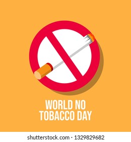 World No Tobacco Day Illustration